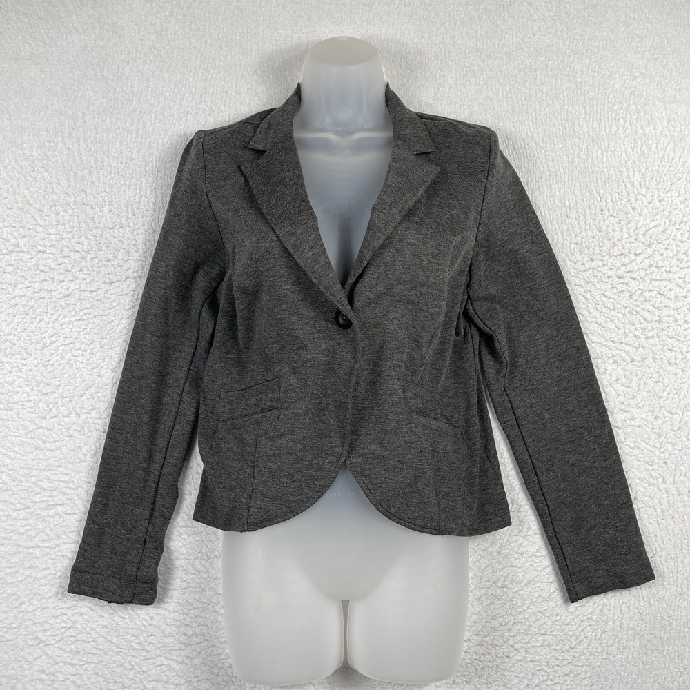 CAbi Jacket Womens 8 Blazer One Button Ponte Academia Event Occasion Office